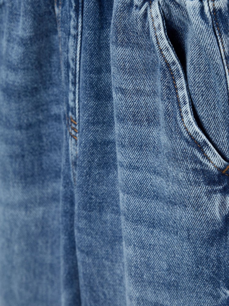 Blue Denim 100% Cotton Joggers (3-16yrs) - Image 6 of 6