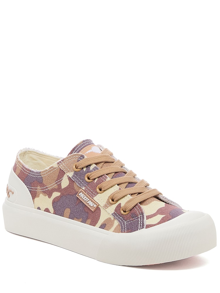 Rocket Dog Brown Jazzin Plus Play Trainers - Image 1 of 6 Rocket Dog Brown Jazzin Plus Play Trainers - Image 1 of 6
