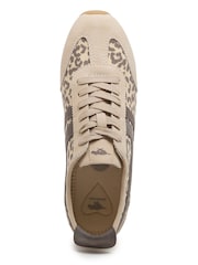 Rocket Dog Destin Patsy Leopard/Pu Suede Trainers - صورة 9 من 9