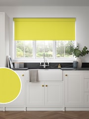 Sunshine Yellow Echo Made to Measure Blackout Roller Blind - Image 1 of 6