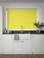 Sunshine Yellow Echo Made to Measure Blackout Roller Blind - Image 2 of 6