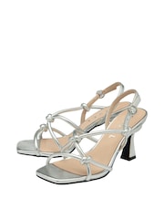 Silber - Ravel Riemchensandalen mit offener Zehe - Bild 2 von 4