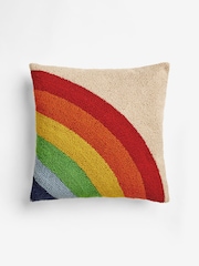 Little Bird by Jools Oliver Rainbow Tufted Cushion - Bild 3 von 5