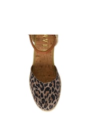 Ravel Animal Ankle Strap Wedge Espadrilles - Image 4 of 4