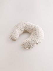 Pink Ditsy Floral Nursing Pillow - Image 3 of 6