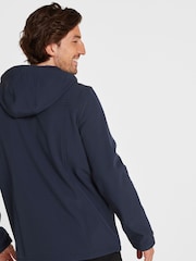 Azul/negro - Chaqueta softshell impermeable con capucha Feizor de Tog 24 - Imagen 3 de 4