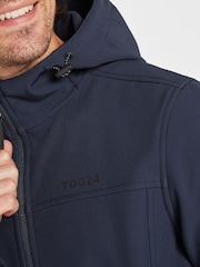 Azul/negro - Chaqueta softshell impermeable con capucha Feizor de Tog 24 - Imagen 4 de 4