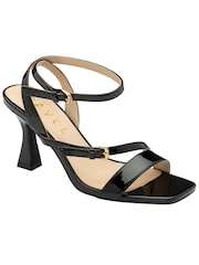 Ravel Black Open-Toe Strappy Sandals - Image 1 of 4