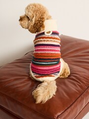 Multi Bright Stripe Dog Jumper - Image 1 of 6