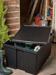 Wham Black Bam 150L Heavy Duty Plastic Storage Box with Lid - Image 2 of 2