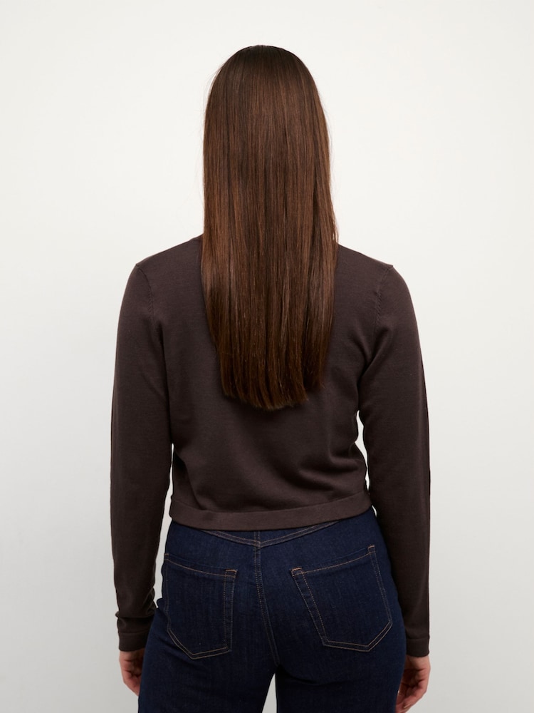 Kaffe Astrid Bolero Long Sleeve Regular Fit Cardigan - Image 2 of 6
