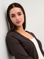 Kaffe Astrid Bolero Long Sleeve Regular Fit Cardigan - Image 4 of 6
