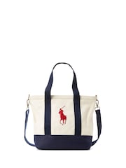 Polo Ralph Lauren White Pony Tote Bag - Image 6 of 7