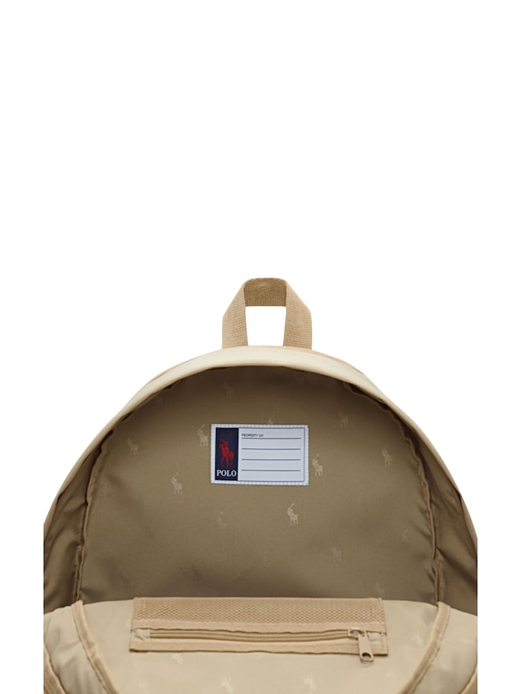 Polo Ralph Lauren Cream Kids Color Backpack - Image 7 of 7 Polo Ralph Lauren Cream Kids Color Backpack - Image 7 of 7