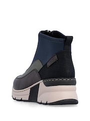 Rieker Green Zipper Boots - Image 5 of 7