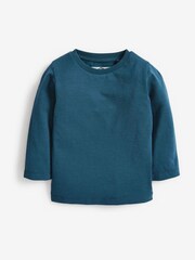 Black/White 5 Pack Long Sleeve T-Shirts (3mths-7yrs) - Image 6 of 7