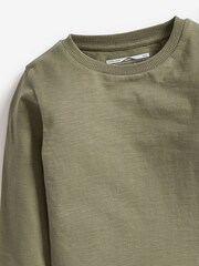 Black/White 5 Pack Long Sleeve T-Shirts (3mths-7yrs) - Image 7 of 7