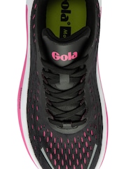 Gola Black Alzir Speed Mesh Lace-Up Ladies Running Trainers - Image 4 of 5
