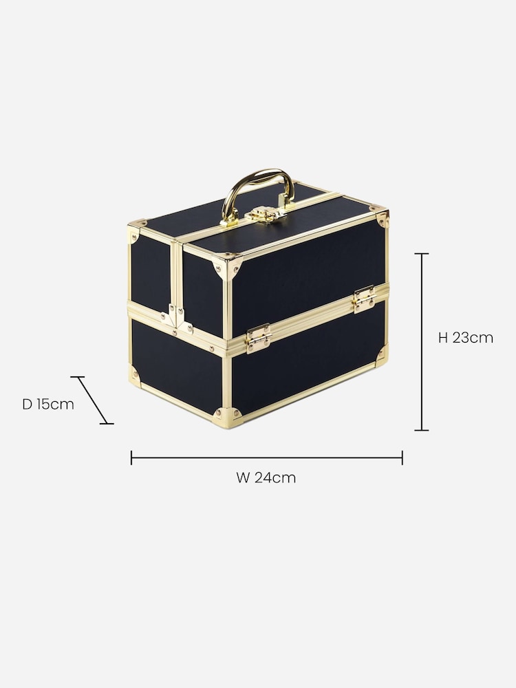 Black Make-Up Vanity Case - Image 4 of 4