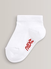 White Rich Trainers Socks 7 Pack - Image 7 of 8