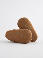 Tan Brown Warm Lined Baby Boots (0-2mths) - Image 5 of 6