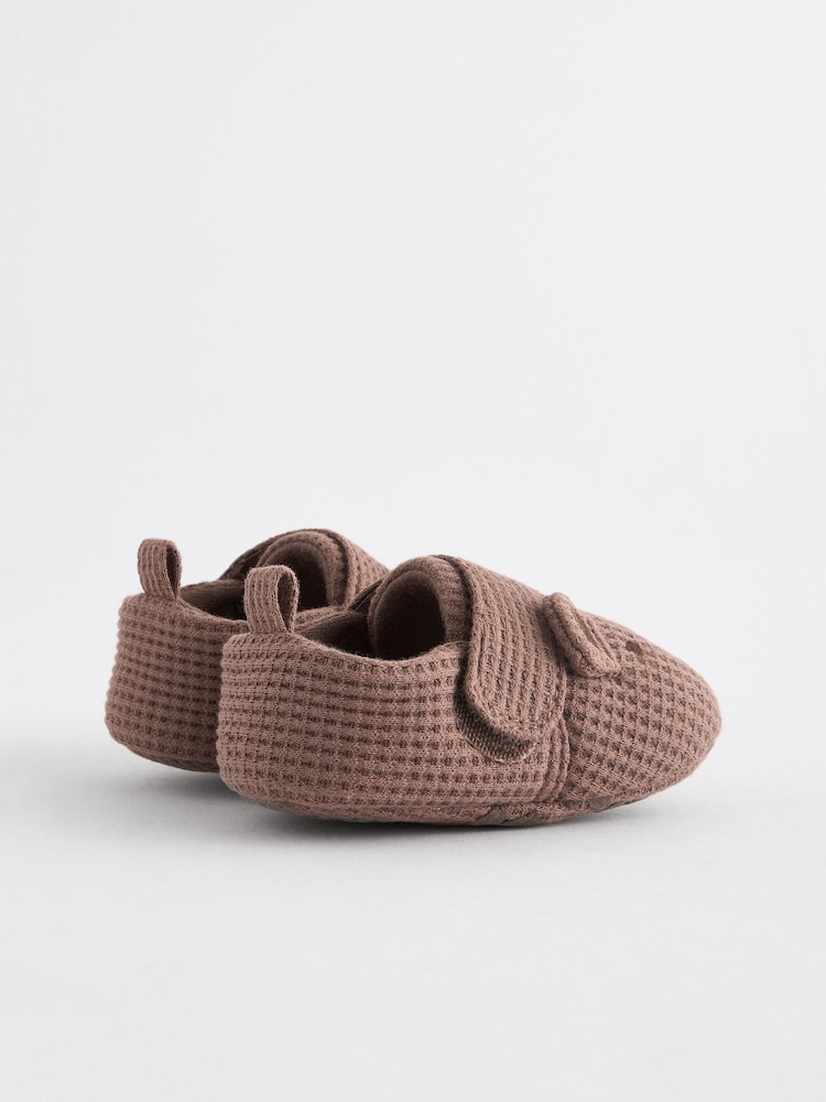 Brown Bear Slip-On Baby Shoes (0-2mths) - Image 5 of 7