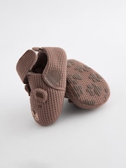 Brown Bear Slip-On Baby Shoes (0-2mths) - Image 6 of 7