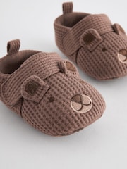 Brown Bear Slip-On Baby Shoes (0-2mths) - Image 7 of 7