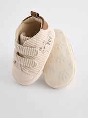 Nevtralni tiger - Two Strap Easy Fastening Baby Trainers (0-24mths) - Slika 5 iz 6