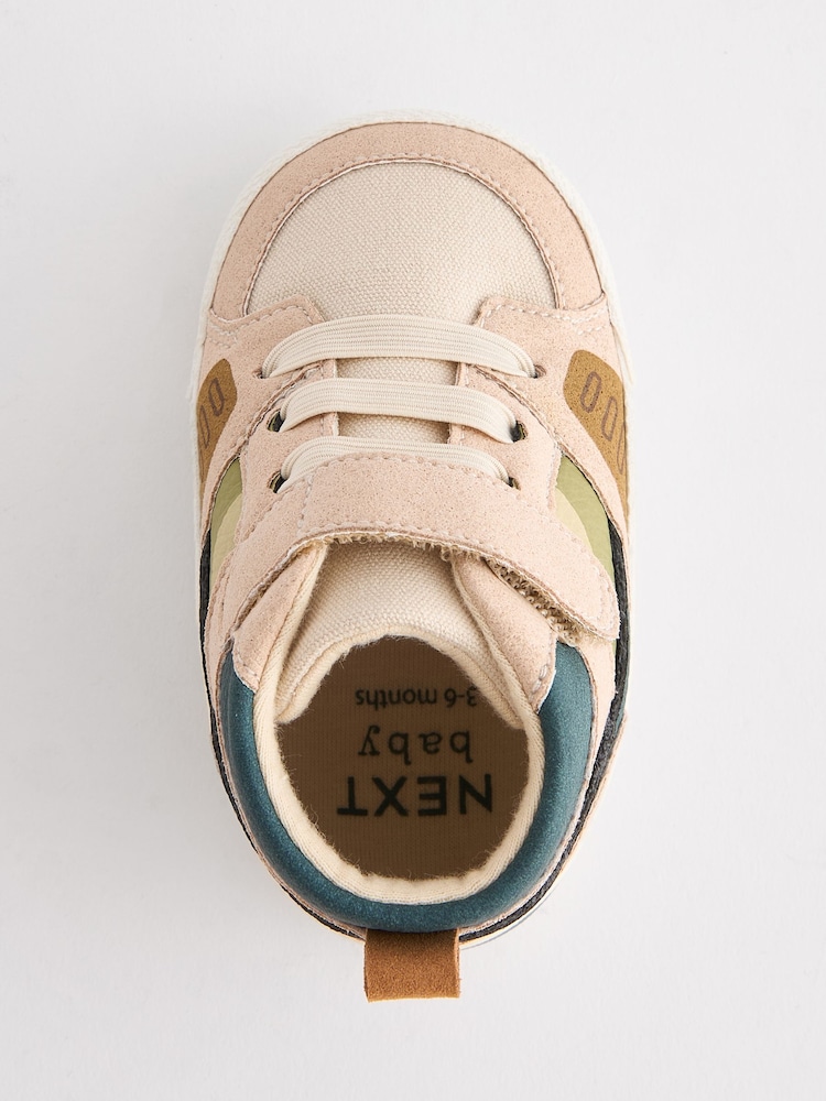Multi High Top Baby Trainers (0-24mths) - Image 4 of 4