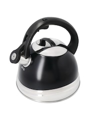La Cafetière Black Stainless Steel 2.1L Whistling Kettle - Image 1 of 1