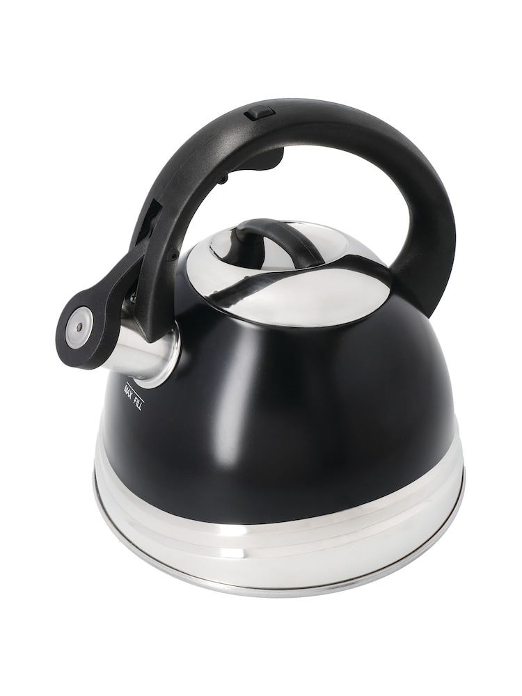 La Cafetière Black Stainless Steel 2.1L Whistling Kettle - Image 1 of 1