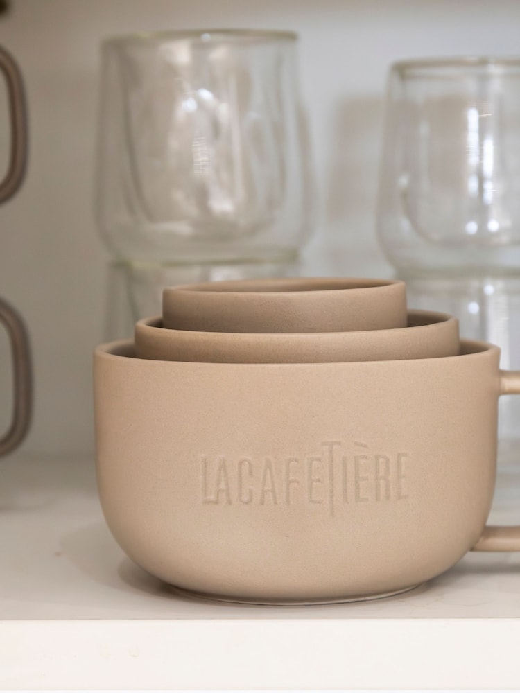 La Cafetière Cream Family Mug Set - Image 2 of 5