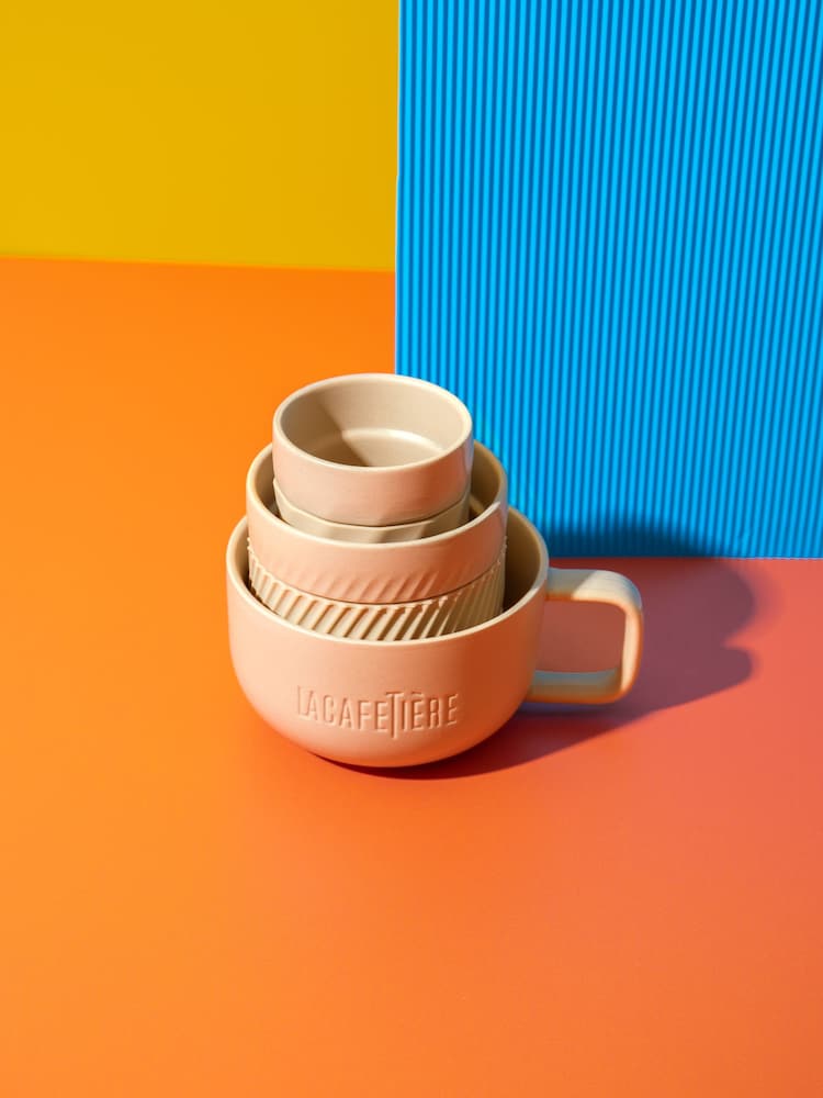 La Cafetière Cream Family Mug Set - Image 3 of 5