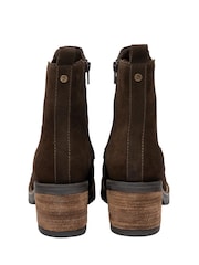 Ravel Brown Suede Ankle Boots - Image 3 of 4