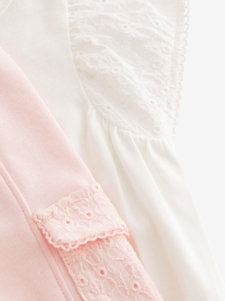 Baker by Ted Baker Frilled T-Shirt and Cargo Trouser Set - Image 8 of 8