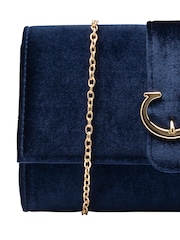 Ravel Blue Clutch Bag with Chain - Image 3 of 4