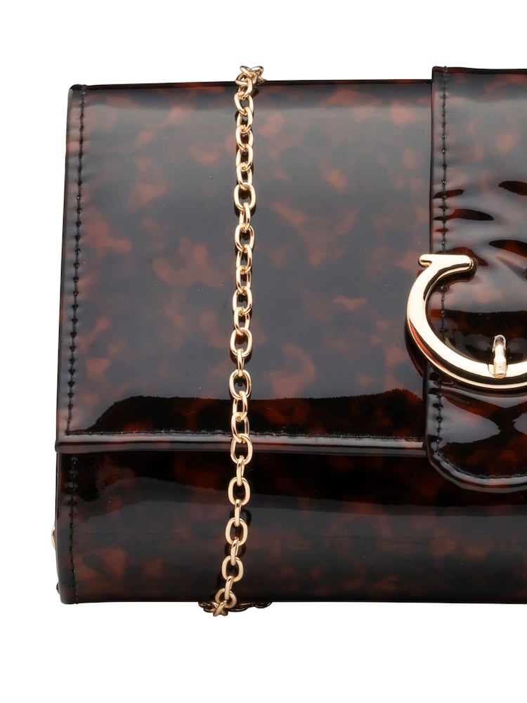 Ravel Animal Clutch Bag with Chain - Image 4 of 4 Ravel Animal Clutch Bag with Chain - Image 4 of 4