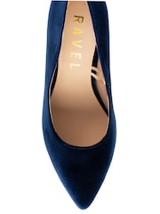 Azul - Zapatos de salón con puntera en punta de Ravel - Imagen 4 de 4