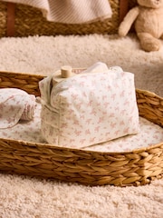 Pink Ditsy Floral Baby Nappy Bag - Image 1 of 7