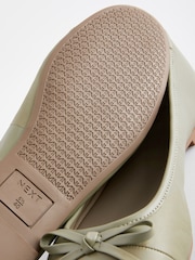 Green Forever Comfort® Round Toe Leather Ballerina Shoes - Image 5 of 5