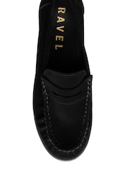 Ravel Black Suede Loafers - Image 4 of 4