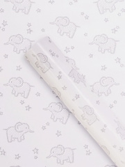JoJo Maman Bébé 2-Sheets Elephant Gift Wrap - Image 2 of 2