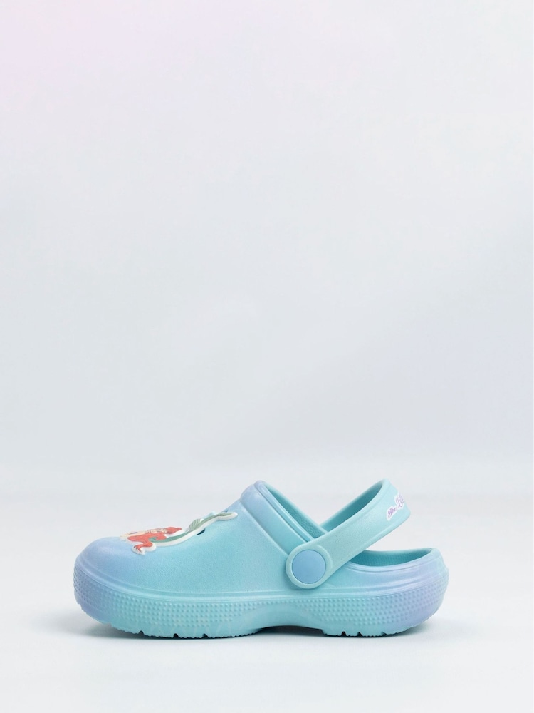 Vanilla Underground Blue Disney Ariel Little Mermaid Clogs - Image 1 of 6 Vanilla Underground Blue Disney Ariel Little Mermaid Clogs - Image 1 of 6
