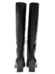 Ravel Black Kitten-Heel Knee-High Boots - Image 3 of 4