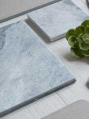 Set of 4 Grey Marble Coasters - Image 2 of 3