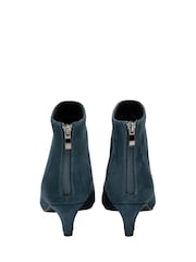 أزرق - Ravel Microfibre Pointed-Toe Ankle Boots - صورة 3 من 4