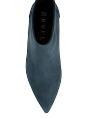 أزرق - Ravel Microfibre Pointed-Toe Ankle Boots - صورة 4 من 4