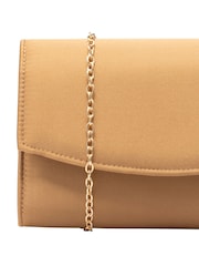 Ravel Gold Clutch Bag with Chain - Image 3 of 4