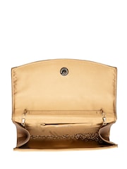 Ravel Gold Clutch Bag with Chain - Image 4 of 4